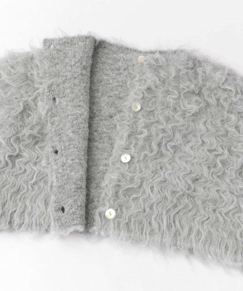 F by ROSSO（エフバイロッソ）の「F by ROSSO　シープドッグシャギー2WAYニット（カーディガン/ボレロ・レディース・ベージュ系その他/グレー・FREE）」の14枚目の写真