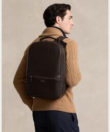 ポロ ラルフローレン　革リュック ペブルド レザー バックパック（バックパック/リュック）｜POLO