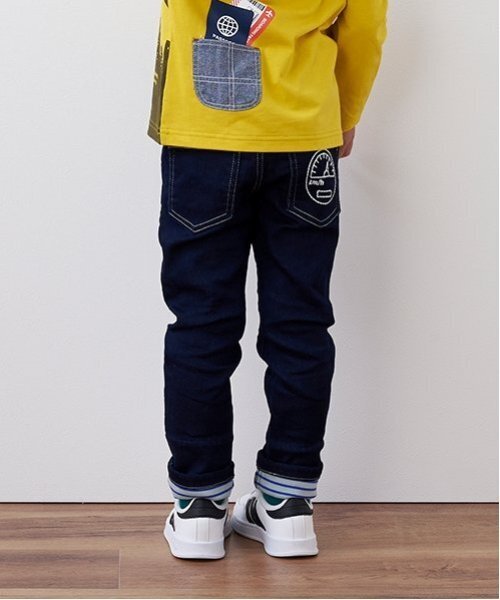 kladskap（クレードスコープ）の「電車裾折り返しロング丈ストレートパンツ（その他パンツ・キッズ・ベージュ/ネイビー/レッド・90cm/100cm/110cm/120cm/130cm/80ｃｍ）」の20枚目の写真