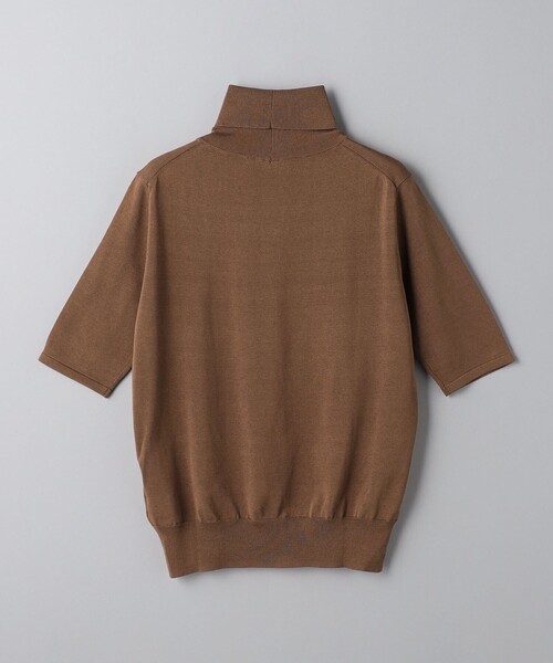 UNITED ARROWS（ユナイテッドアローズ）の「C/SI 18G タートルニット 5SL（ニット/セーター・レディース・ライトグレー/ブラウン/ネイビー・FREE）」の16枚目の写真