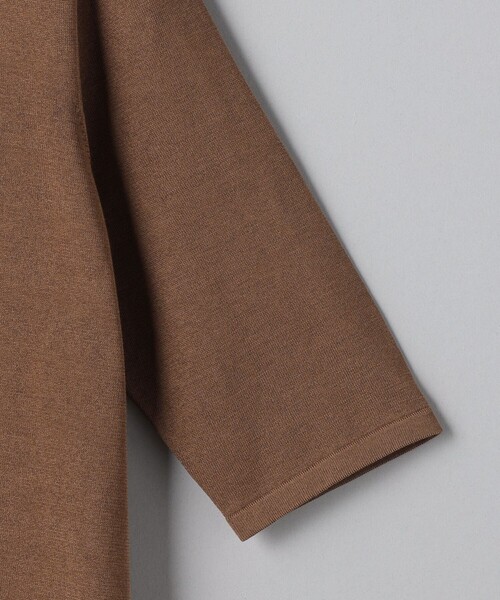 UNITED ARROWS（ユナイテッドアローズ）の「C/SI 18G タートルニット 5SL（ニット/セーター・レディース・ライトグレー/ブラウン/ネイビー・FREE）」の19枚目の写真