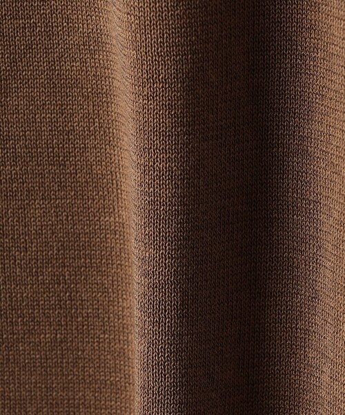 UNITED ARROWS（ユナイテッドアローズ）の「C/SI 18G タートルニット 5SL（ニット/セーター・レディース・ライトグレー/ブラウン/ネイビー・FREE）」の20枚目の写真