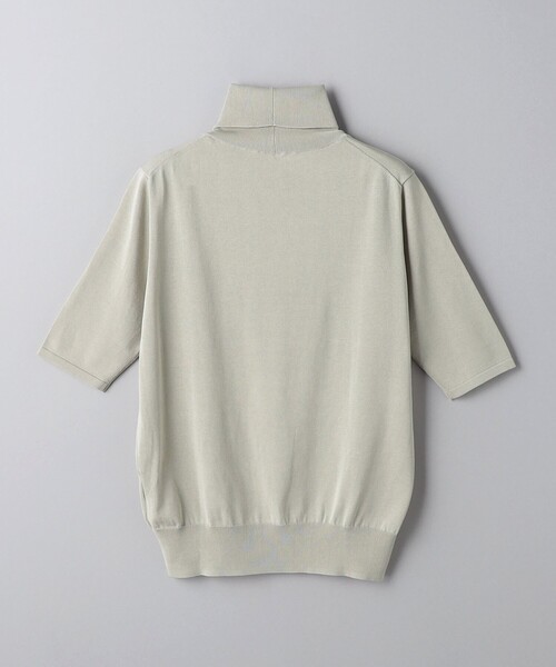 UNITED ARROWS（ユナイテッドアローズ）の「C/SI 18G タートルニット 5SL（ニット/セーター・レディース・ライトグレー/ブラウン/ネイビー・FREE）」の22枚目の写真