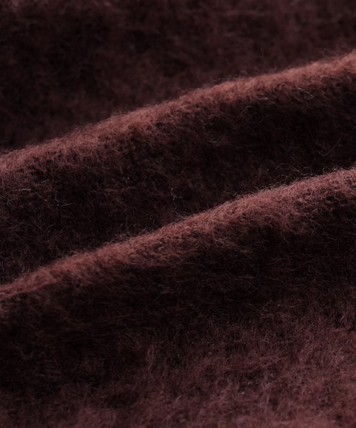 reca（レカ）の「ラクーン風ニットカーディガン（カーディガン/ボレロ・レディース・アイボリー/グリーン系その他/バーガンディー・FREE）」の17枚目の写真