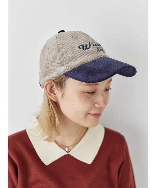 ehka sopo（エヘカソポ）の「配色コーデュロイキャップ（ハット・レディース・グレー/キナリ/ベージュ・F）」の15枚目の写真