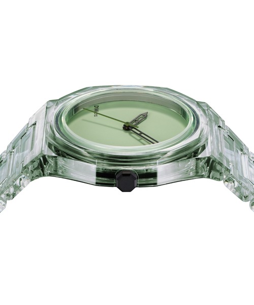 D1 MILANO（ディーワンミラノ）の「「D1 MILANO/ディーワン ミラノ」NYLON ナイロン クリアウォッチ　ユニセックス（アナログ腕時計・メンズ・ホワイト/クリアブラック・39mm）」の21枚目の写真