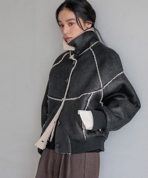 ケロール10個セット セール】ムートンボアブルゾン 133584（ブルゾン）｜LOWRYS FARM