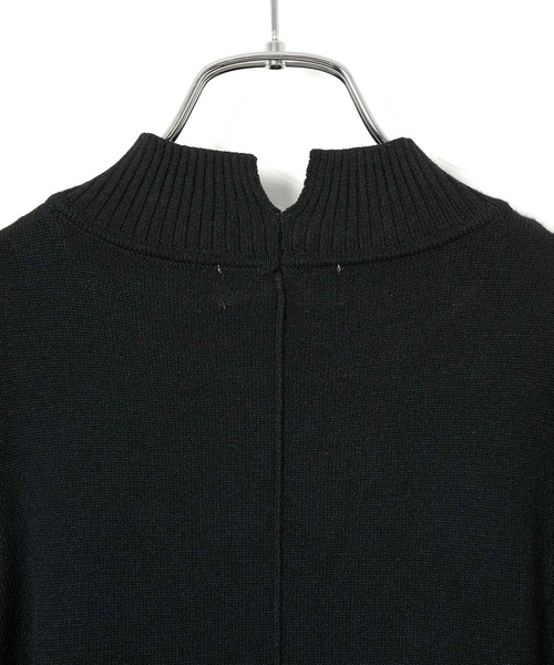 VIS（ビス）の「ボリュームスリーブニットロングワンピース（ワンピース・レディース・ブラウン/ブラック・FREE）」の6枚目の写真