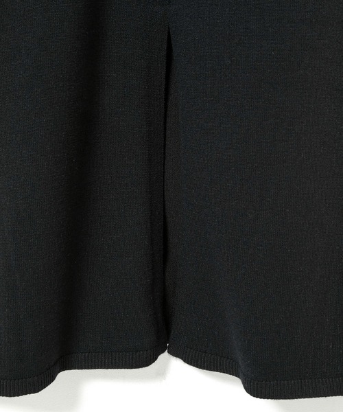 VIS（ビス）の「ボリュームスリーブニットロングワンピース（ワンピース・レディース・ブラウン/ブラック・FREE）」の8枚目の写真