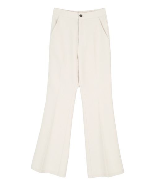 titivate（ティティベイト）の「センタープレスフレアパンツ（その他パンツ・レディース・ブラック/グレイッシュベージュ/アイボリー/ピンクベージュ/ブラウン・M）」の10枚目の写真