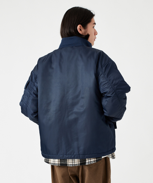 B.C STOCK(ベーセーストック)の「CALIFORNIA SPORTSWEAR別注 G-8WEP ジャケット(ミリタリージャケット・メンズ・カーキ/ネイビー・MEDIUM/LARGE)」の6枚目の写真