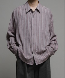 CASPER JOHN | Various loose shirts-rattling stripe-/バリアスルーズシャツ-ラトリングストライプ-(シャツ/ブラウス)