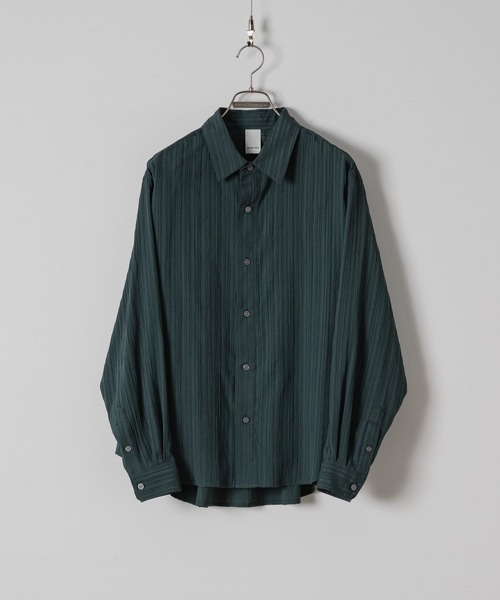 Various loose shirts-rattling stripe-/バリアスルーズシャツ