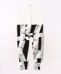 gomme(ゴム)フロッキードットポンチ ＷＢレギンス gomme（ゴム）の「フロッキードットポンチ WBレギンス