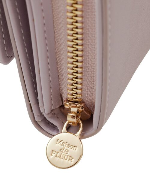 ❃メゾンドフルール × マリークヮント リボンウォレット❃ Maison de FLEUR 財布 ガーリーリボンウォレット レディース