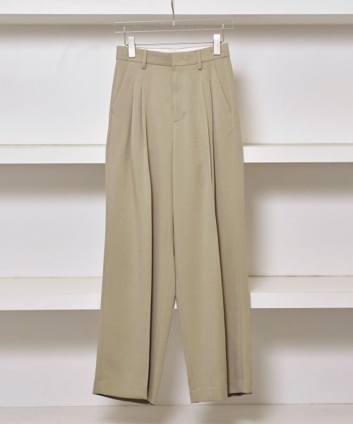 TODAYFUL Tuck Wide Trousers タックワイドトラウザーズ