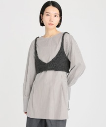 BABYLONE | ノーカラータックシャツ(シャツ/ブラウス)