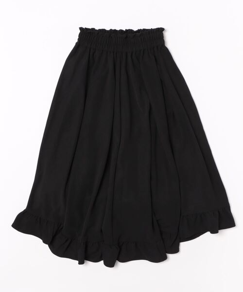 sevens(セブンズ)の「【sevens】SK 裾フリルジャージロングスカート(スカート・レディース・ブラック/ブラウン・FREE)」の15枚目の写真