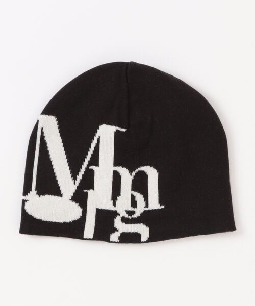 87mm（87mm）の「【UNISEX】Mmlg／ジャガードビーニー（ニットキャップ/ビーニー・レディース・ブラック/グレー/ブルー・FREE）」の11枚目の写真