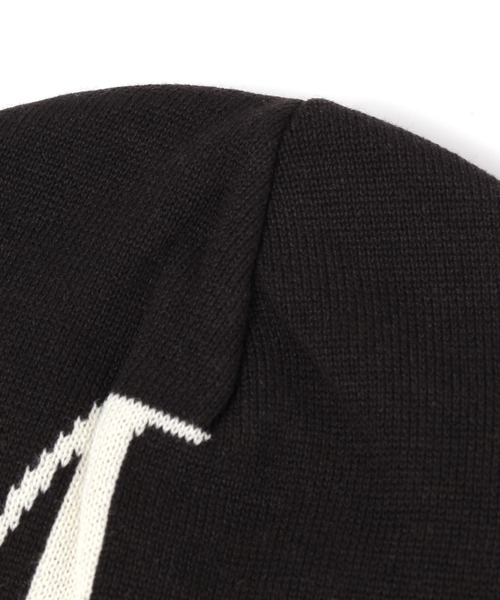 87mm（87mm）の「【UNISEX】Mmlg／ジャガードビーニー（ニットキャップ/ビーニー・レディース・ブラック/グレー/ブルー・FREE）」の13枚目の写真