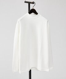 ABAHOUSE（アバハウス）の「【シルキータッチ】ライトダンボールモックネック ロンT（Tシャツ/カットソー）」
