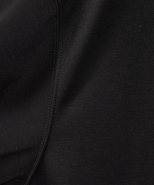 ABAHOUSE(アバハウス)の「【シルキータッチ】ライトダンボールモックネック ロンT(Tシャツ/カットソー・メンズ・グレイッシュベージュ/ブラック/グレイッシュブルー/ホワイト・44/46/48)」の7枚目の写真