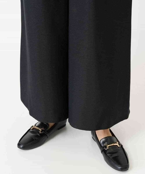 a.v.v(アーヴェヴェ)の「ウール調フレアパンツ(その他パンツ・レディース・ブラック/グレー系その他・36/34/38/40/42)」の5枚目の写真