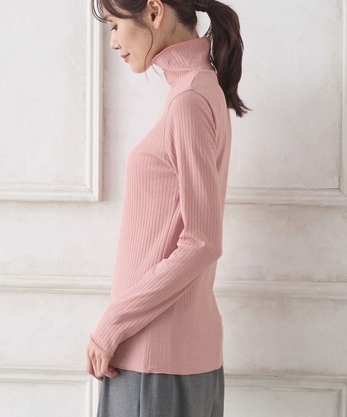 セール】リブハイネックTシャツ（Tシャツ/カットソー）｜Honeys