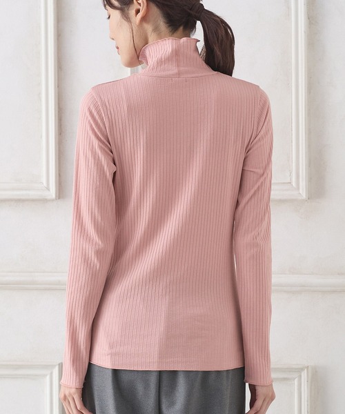 リブハイネックTシャツ（Tシャツ/カットソー）｜Honeys（ハニーズ）の