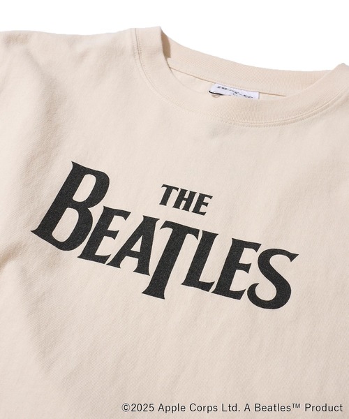 The Beatles(ザビートルズ)の「【THE BEATLES/ザ ビートルズ】ピグメント ロゴプリント ロングスリーブTシャツ(Tシャツ/カットソー・レディース・チャコールグレー/ネイビー/オフホワイト・LARGE/MEDIUM/X-LARGE)」の10枚目の写真