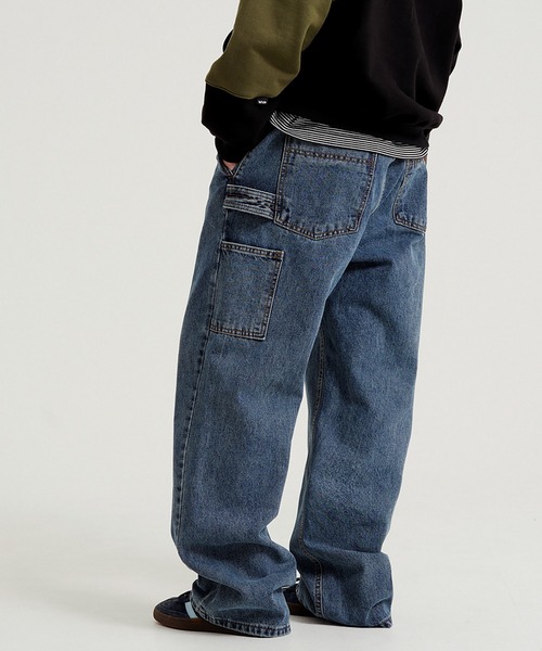 WV PROJECT（ダブリューブイプロジェクト）の「【WV PROJECT】Floor carpenter denim pants / JNLP7744（デニムパンツ・メンズ・ブルー・M/L/LL）」の19枚目の写真