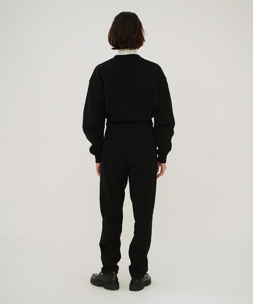 セール】POWER SHOULDER SHORT SWEAT TOPS（スウェット）｜CLANE