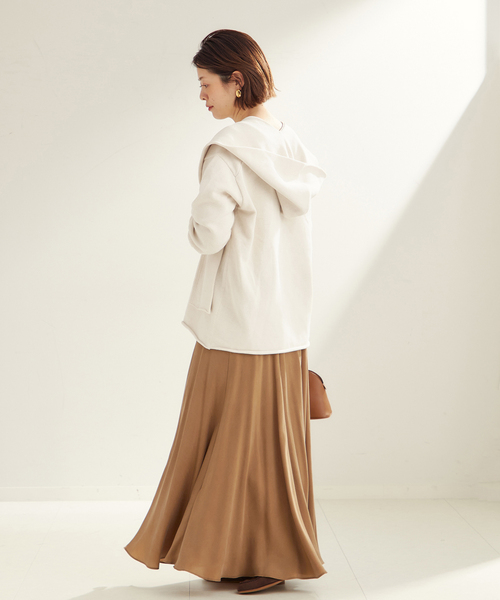 plage(プラージュ)の「《追加》Washable Fibril ロングスカート(スカート・レディース・ブラック/キャメル・38/36/34)」の21枚目の写真