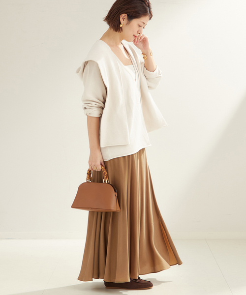 plage/プラージュ Washable Fibril ロンぐスカート plage（プラージュ）の「《追加》Washable Fibril ロングスカート