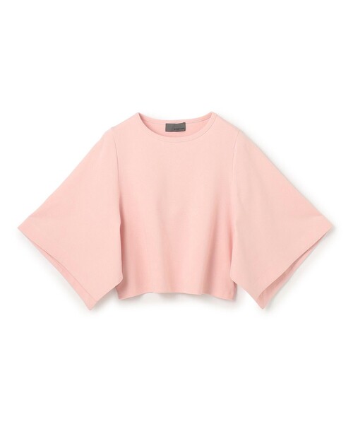 uncrave(アンクレイヴ)の「ダブルフェイスジャージー ハンカチスリーブトップス(Tシャツ/カットソー・レディース・ピンク系1/グレー系/ブラック系/ホワイト系・F)」の19枚目の写真