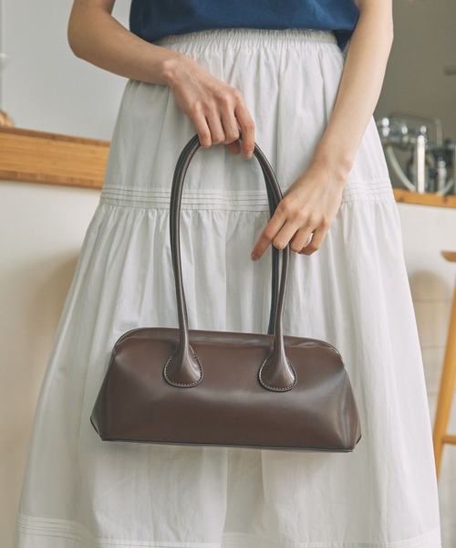 Unblend（アンブレンド）の「【Unblend】ロングハンドル がまぐち ショルダーバッグ（ショルダーバッグ・レディース・レッド/ブラウン/ブラック・FREE）」の16枚目の写真