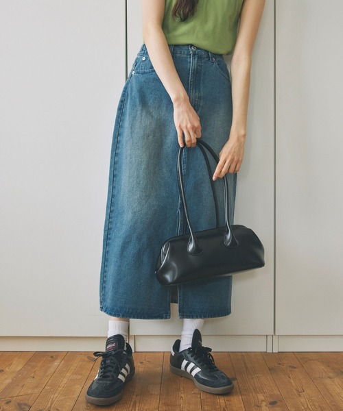 Unblend（アンブレンド）の「【Unblend】ロングハンドル がまぐち ショルダーバッグ（ショルダーバッグ・レディース・レッド/ブラウン/ブラック・FREE）」の7枚目の写真