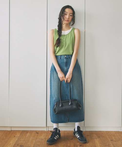 Unblend（アンブレンド）の「【Unblend】ロングハンドル がまぐち ショルダーバッグ（ショルダーバッグ・レディース・レッド/ブラウン/ブラック・FREE）」の10枚目の写真