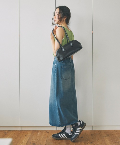 Unblend（アンブレンド）の「【Unblend】ロングハンドル がまぐち ショルダーバッグ（ショルダーバッグ・レディース・レッド/ブラウン/ブラック・FREE）」の11枚目の写真