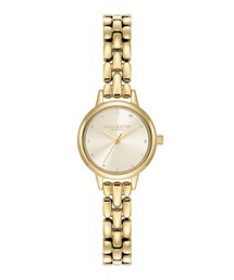 OLIVIA BURTON（オリビアバートン）の「「OLIVIA BURTON/オリビアバートン」クラシックス - ミニ シルバー ホワイト サンレイ ゴールド ブレスレット（アナログ腕時計・レディース）」