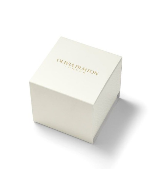 OLIVIA BURTON(オリビアバートン)の「「OLIVIA BURTON/オリビアバートン」クラシックス - ミニ シルバー ホワイト サンレイ ゴールド ブレスレット(アナログ腕時計・レディース・イエローゴールド・FREE)」の5枚目の写真