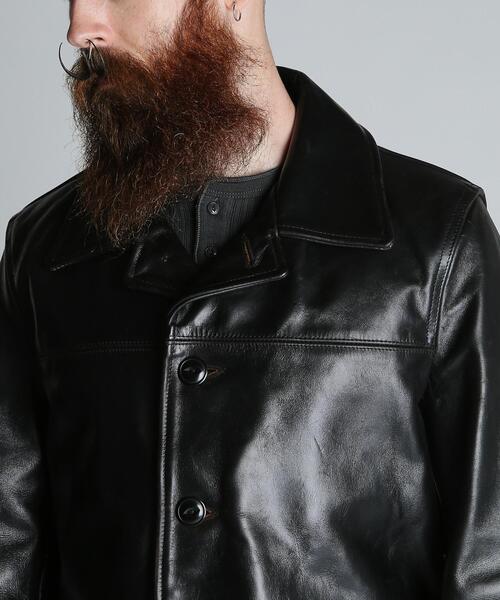 Schott(ショット)の「Schott/ショット/632US NEW CARCOAT/ニュー カーコート ジャケット(ライダースジャケット・メンズ・ブラック・36/38/40/42/44)」の16枚目の写真