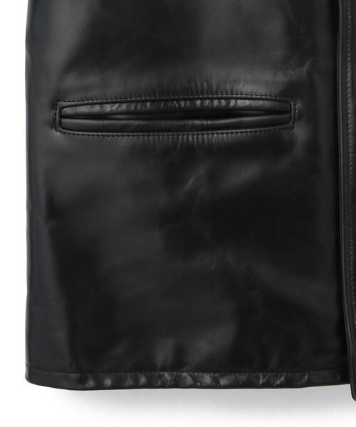 Schott(ショット)の「Schott/ショット/632US NEW CARCOAT/ニュー カーコート ジャケット(ライダースジャケット・メンズ・ブラック・36/38/40/42/44)」の10枚目の写真