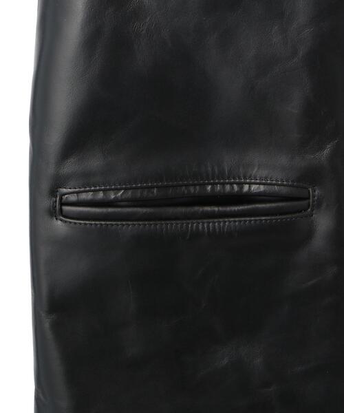 Schott(ショット)の「Schott/ショット/632US NEW CARCOAT/ニュー カーコート ジャケット(ライダースジャケット・メンズ・ブラック・36/38/40/42/44)」の9枚目の写真