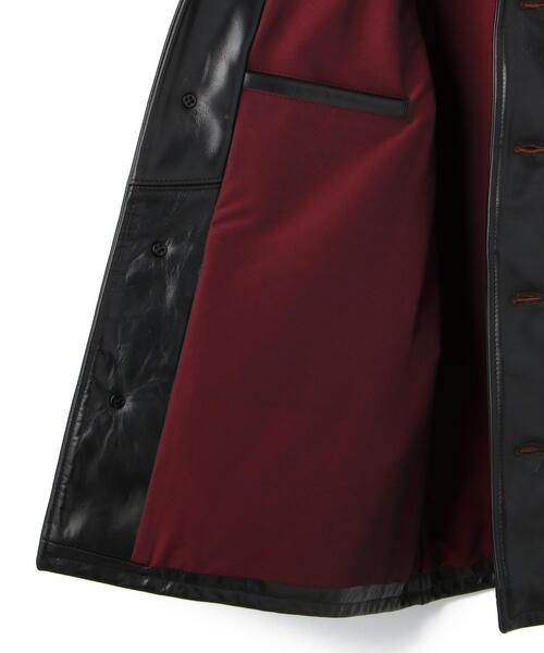Schott(ショット)の「Schott/ショット/632US NEW CARCOAT/ニュー カーコート ジャケット(ライダースジャケット・メンズ・ブラック・36/38/40/42/44)」の7枚目の写真