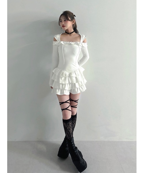 新品未開封 ダーリッチ レースハイソックス Darich 黒 ブラック Free 新品未開封 Darich ダーリッチ レースハイソックス ブラック