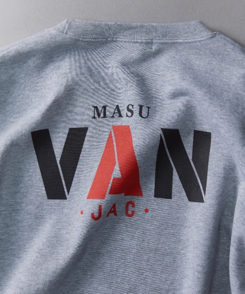MASU(エムエーエスユー)の「【MASU/エムエーエスユー】“MASU X VAN JAC” LEGEND SWEATSHIRT(スウェット・メンズ・グレー・44/46)」の7枚目の写真