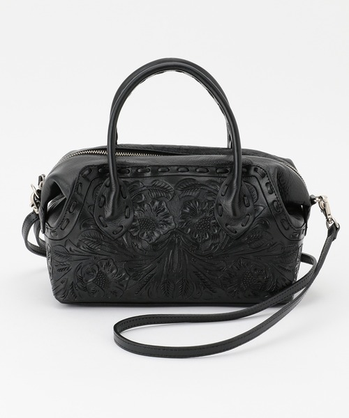 CARVING TRIBES（カービングトライブス）の「Vanessa（ショルダーバッグ・レディース・ブラウン系その他3/ナチュラル/ブラック・FREE）」の2枚目の写真