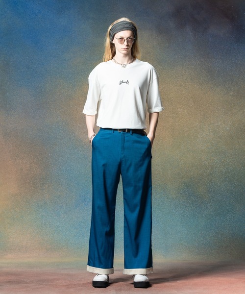 glamb（グラム）の「Suit Fabric Pajamas Pants / スーツファブリックパジャマパンツ（その他パンツ・メンズ・ブルー/ブラック/ホワイト・S/M/L）」の8枚目の写真