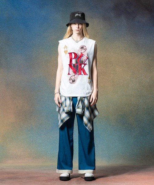 glamb（グラム）の「Suit Fabric Pajamas Pants / スーツファブリックパジャマパンツ（その他パンツ・メンズ・ブルー/ブラック/ホワイト・S/M/L）」の9枚目の写真